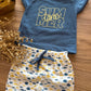 COSTUME E T-SHIRT SUMMER TIME CALAMARO