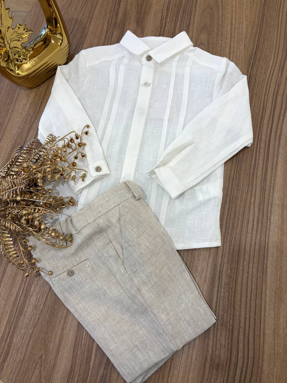 COMPLETO BEIGE MARTINARANDA