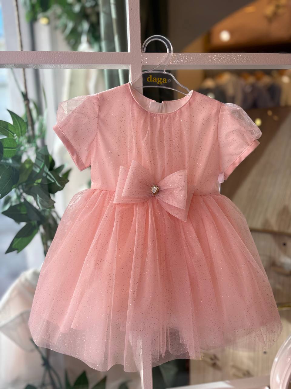 Abito ROSA CIPRIA GLITTERATO DAGA
