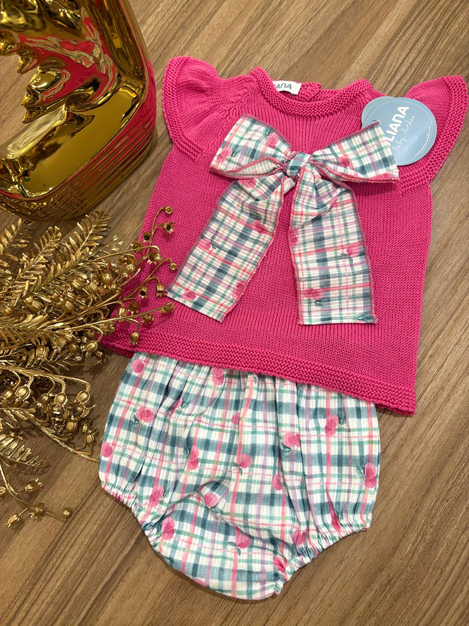 PAGLIACCETTO FUCSIA FIOCCO JULIANA