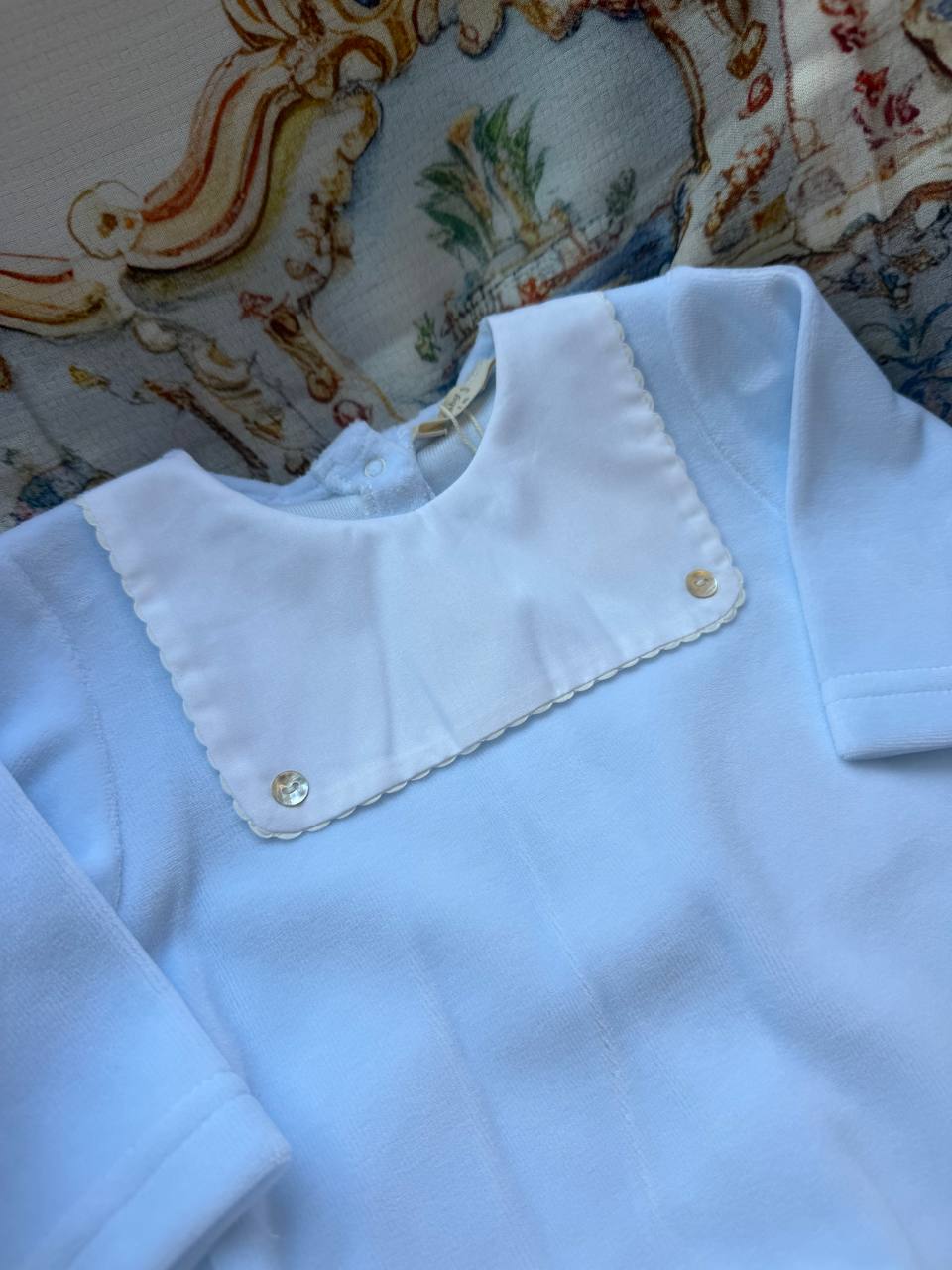 Tutina CINIGLIA CELESTE BAVERO BABY GI