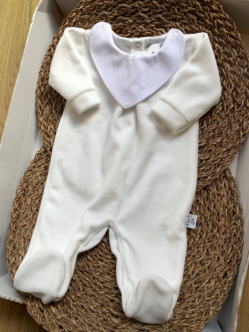 Tutina ciniglia CUORE PANNA PAPPA &LATTE