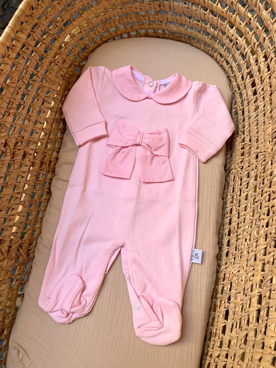 Tutina Fiocco Rosa Pappa & Latte