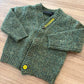 Cardigan VERDE MELANGE DANIELE ALESSANDRINI