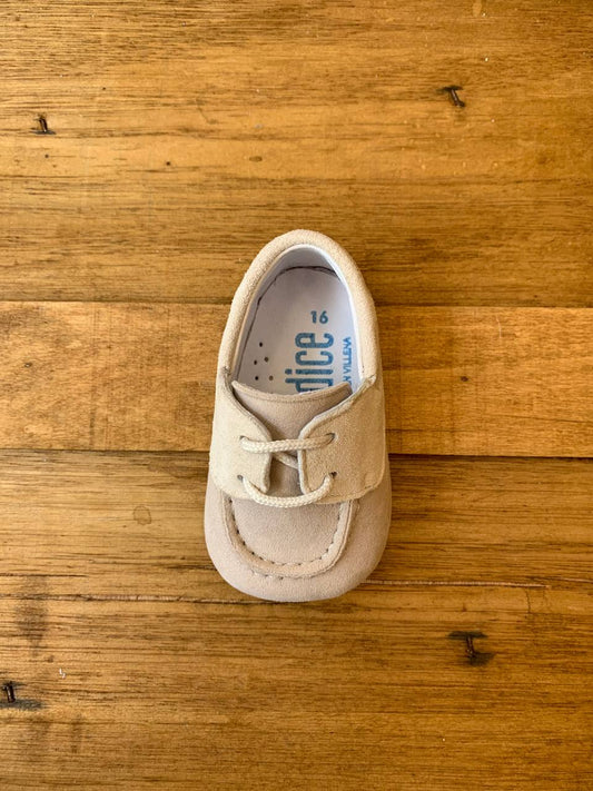 Mocassino camoscio beige INDICE