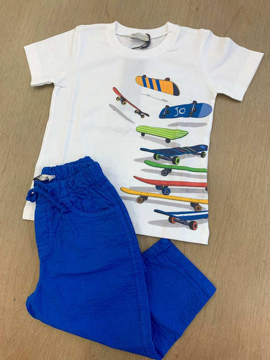 Completo Pantalone e T-shirt skateboard