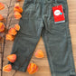 Pantalone in velluto VERDE BOBOLI