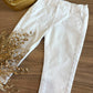 PANTALONE BIANCO DR KID