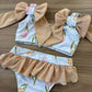 Costume DUE PEZZI TULIPANI NUNÙ