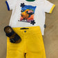Completo Bermuda e T-shirt PAPPAGALLO