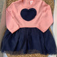 Abitino CUORE BLU E ROSA BOBOLI