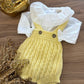 PAGLIACCETTO GIALLO TRECCE WEDOBLE