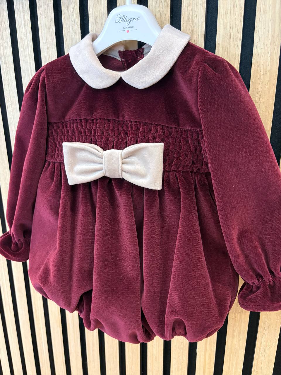PAGLIACCETTO BORDEAUX FIOCCO ALLEGRA