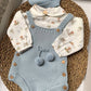 Pagliaccetto SAFARI azzurro polvere BABY FASHION