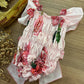 Costume intero ROSA FIORI PHI CLOTHING