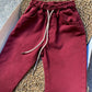 Pantalaccio bordeaux NEVER TOO