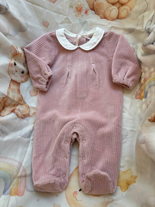 Tutina CINIGLIA ROSA CUORICINI MINIBANDA
