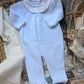 Tutina CINIGLIA FIOCCO CELESTE BABY GI
