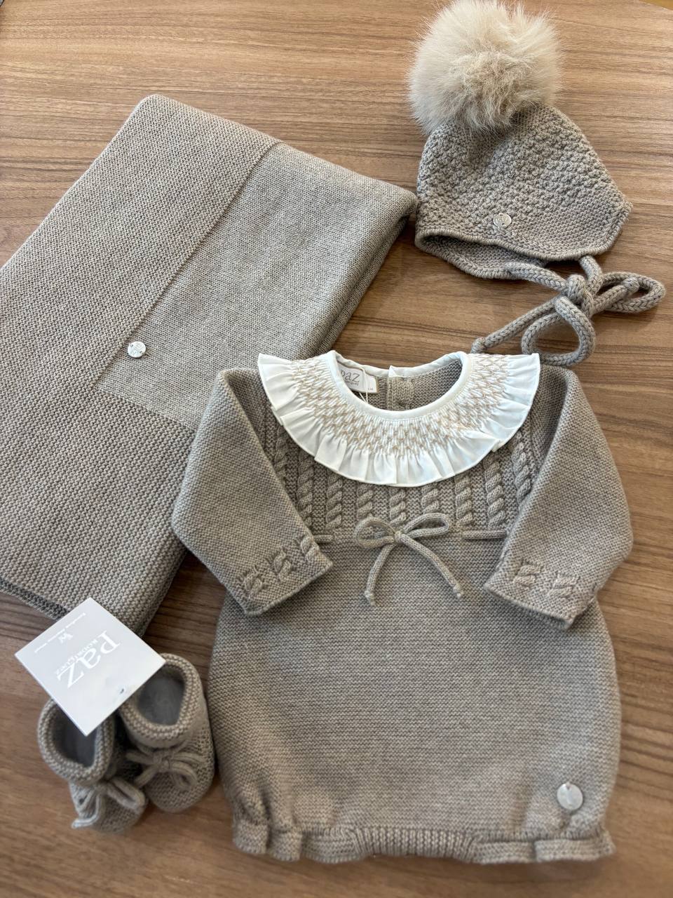 Coordinato ELEGANZA TRICOT TORTORA PAZ RODRIGUEZ