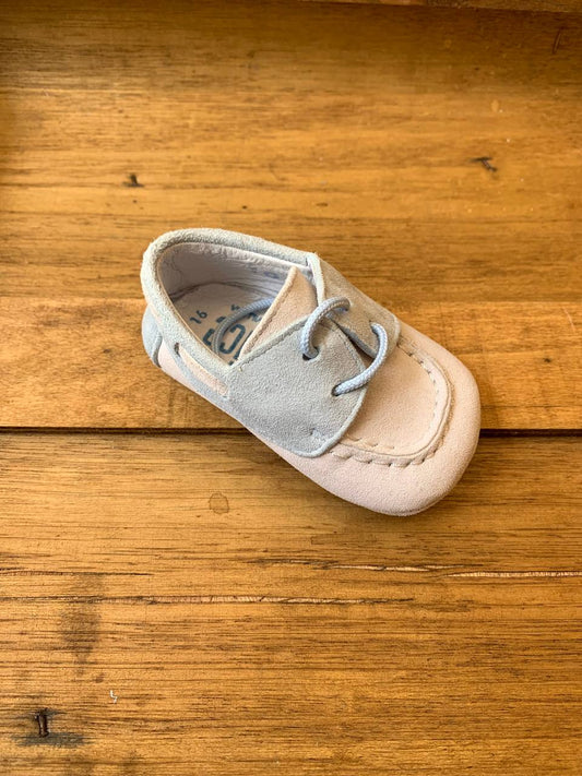 Mocassino camoscio celeste INDICE