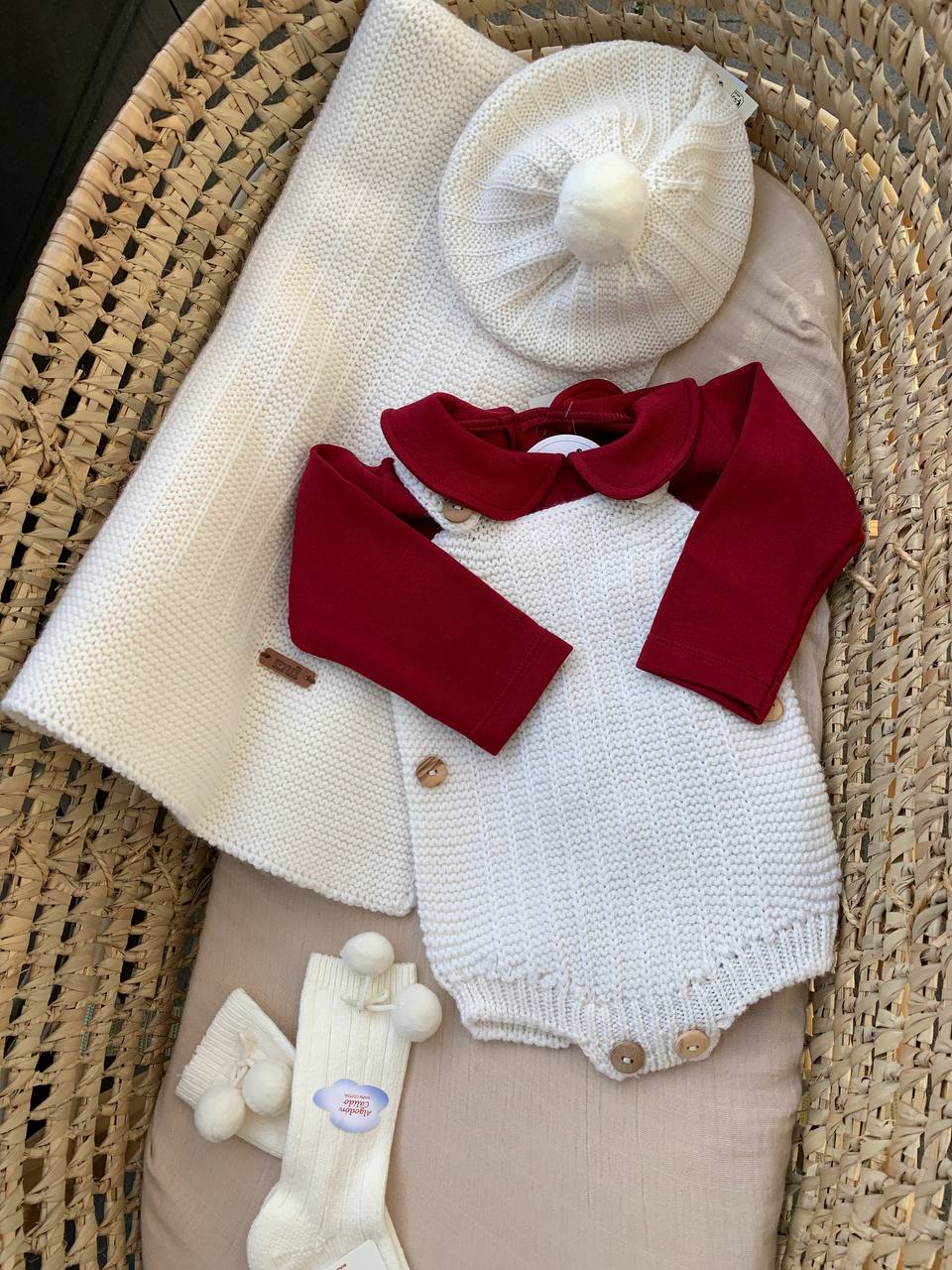 Coordinato nascita PANNA E BORDEAUX CONDOR