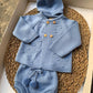PAGLIACCETTO CELESTE POIS BABY FASHION