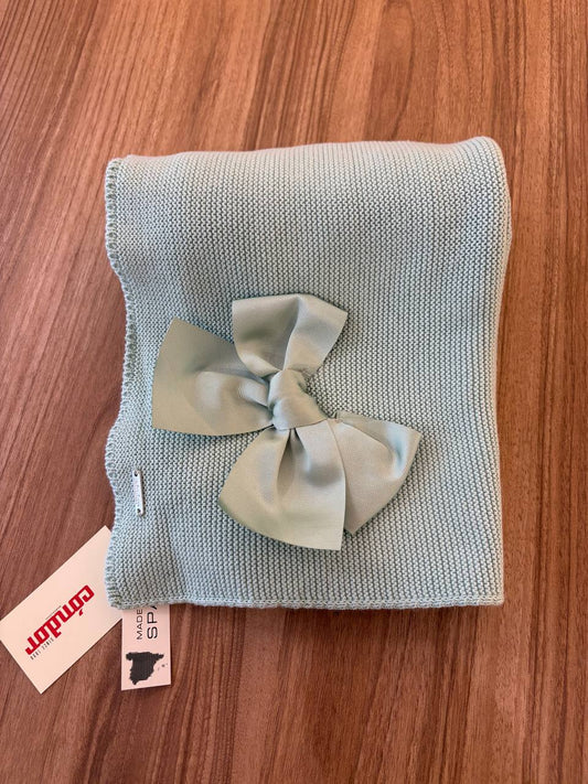 Coperta con fiocco gros-grain
