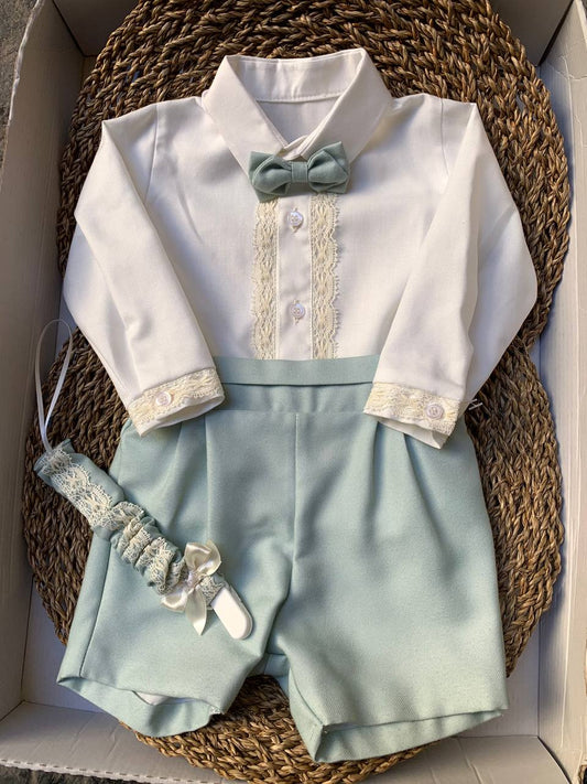 Abito Battesimale verde