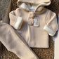 Tutina spezzata POM PON BEIGE  VALENTINA BEBÈS