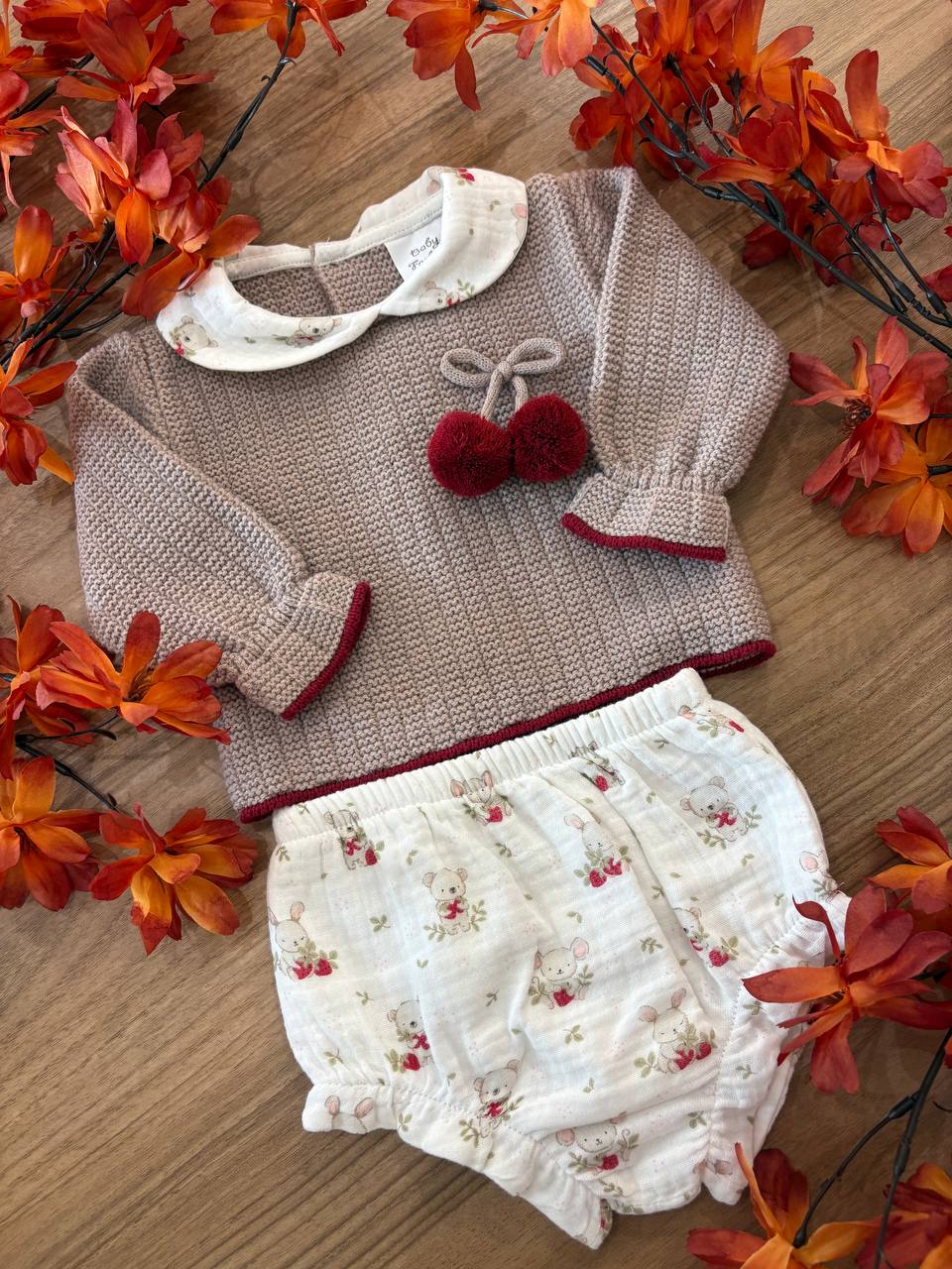Completo BEIGE BABY FASHION