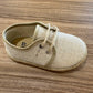 Scarpa BEIGE IN LINO BATILAS PRIMI PASSI