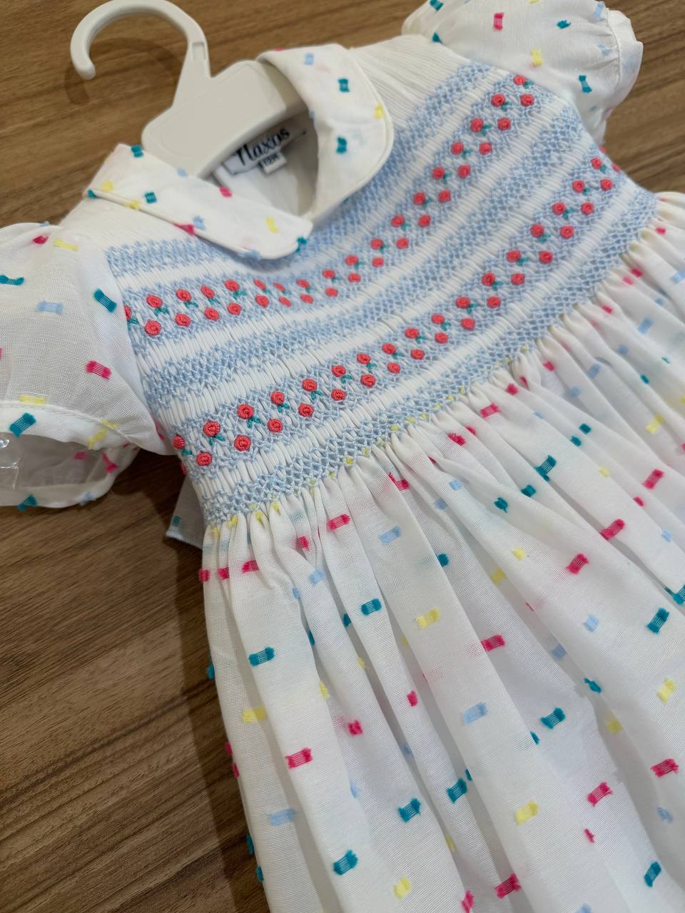 Abito MULTICOLOR PUNTO SMOCK NAXOS