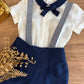 COMPLETO ELEGANTE SEAMAN FOULARD BABY A.