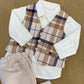 Completo Beige SCOZZESE MINIBANDA