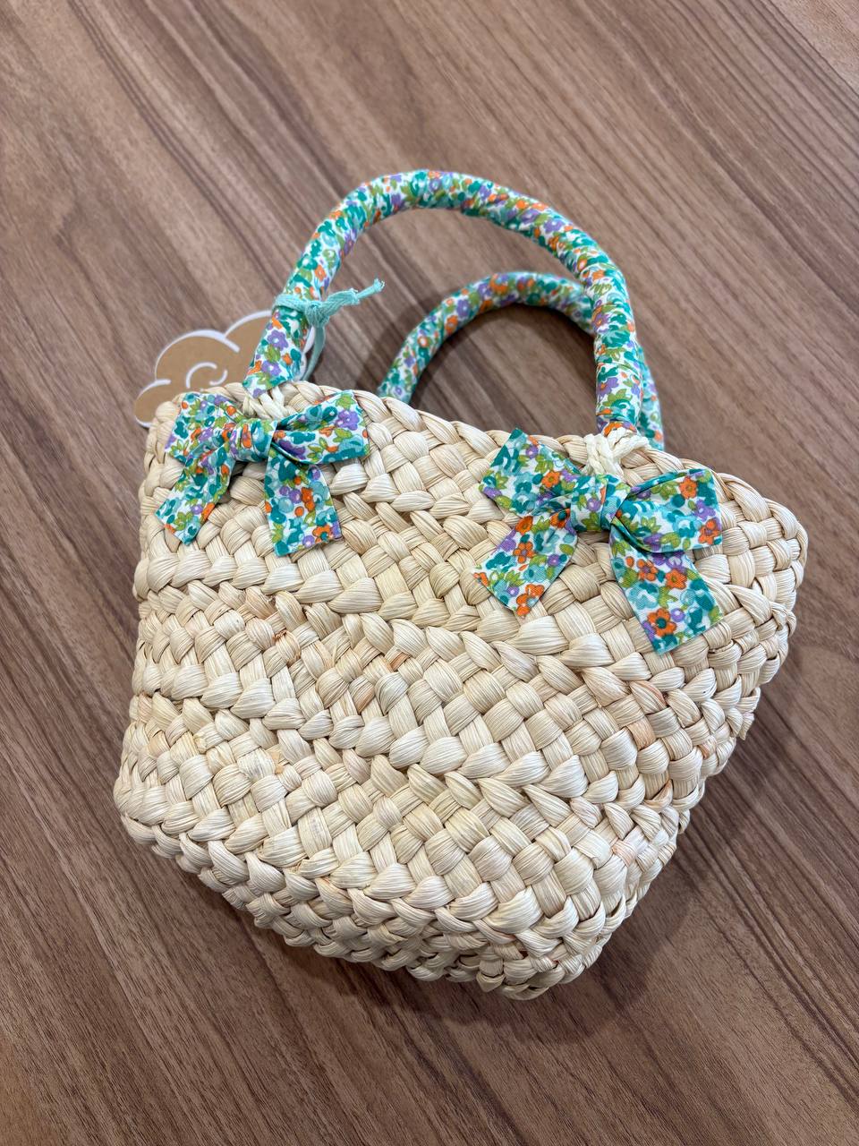 Borsa in paglia FIOCHETTI MONNUAGE