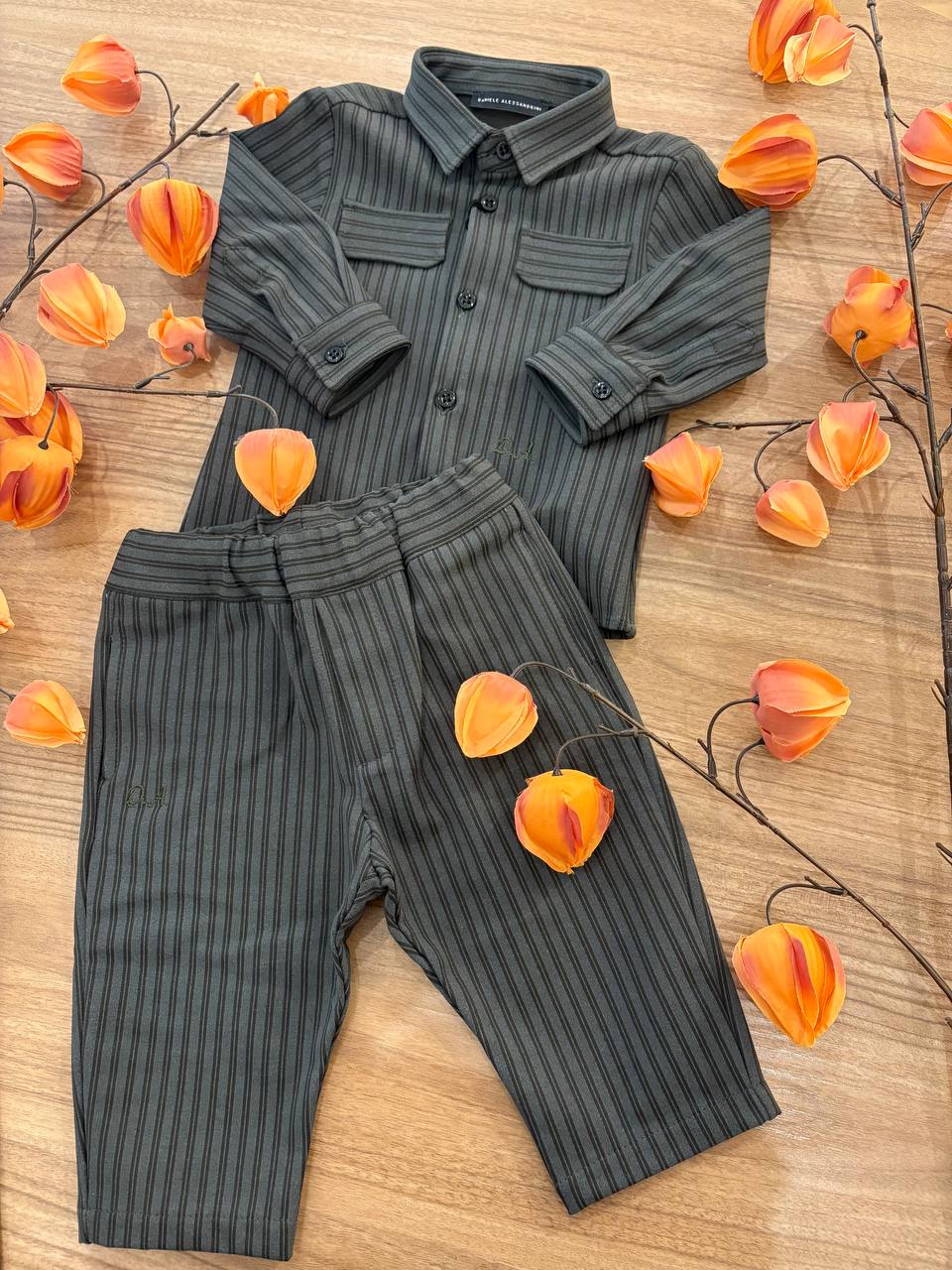 Camicia e PANTALONE A RIGHE DANIELE ALESSANDRINI