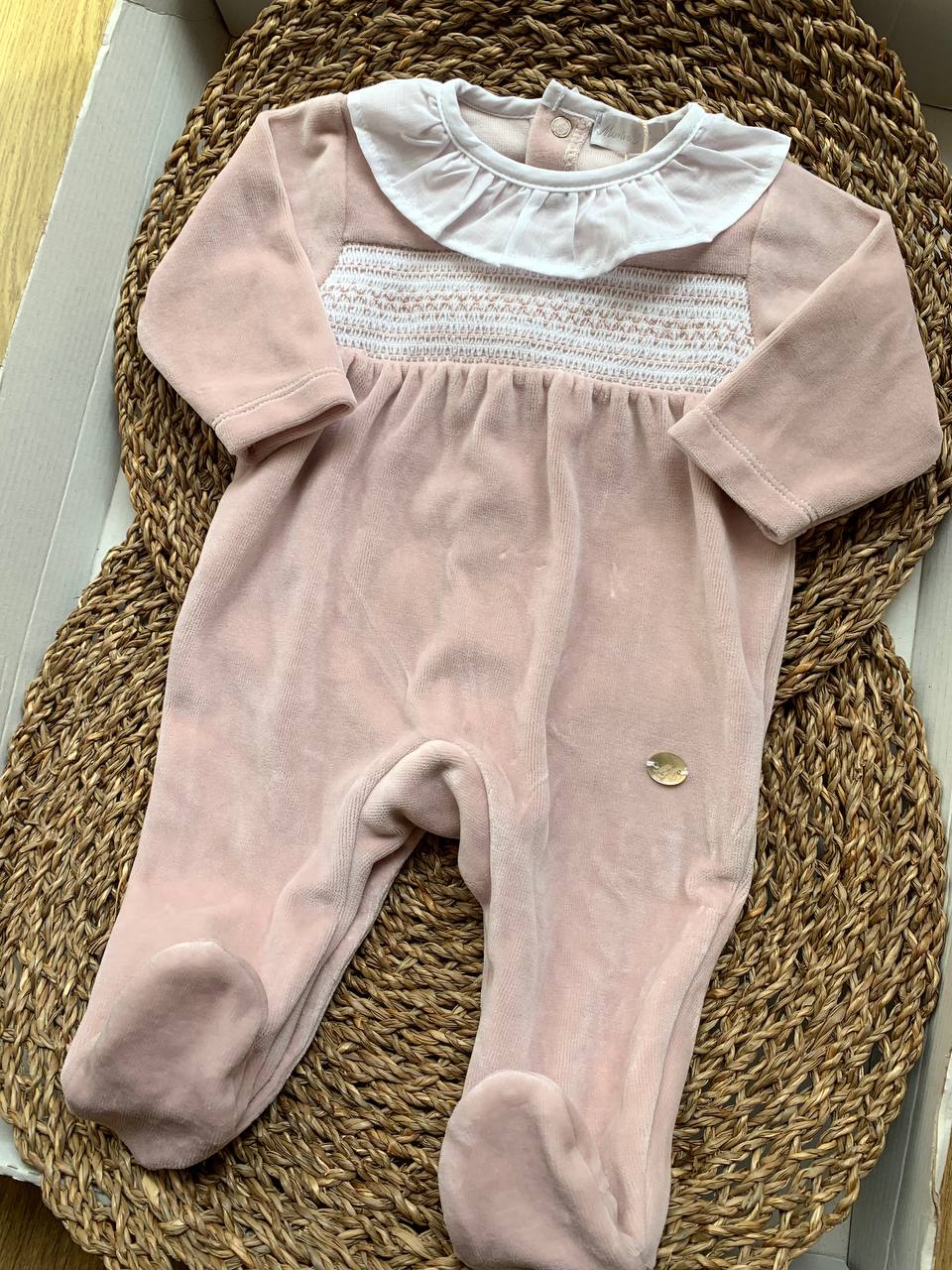 Tutina ciniglia CIPRIA PUNTO SMOCK MARTINARANDA