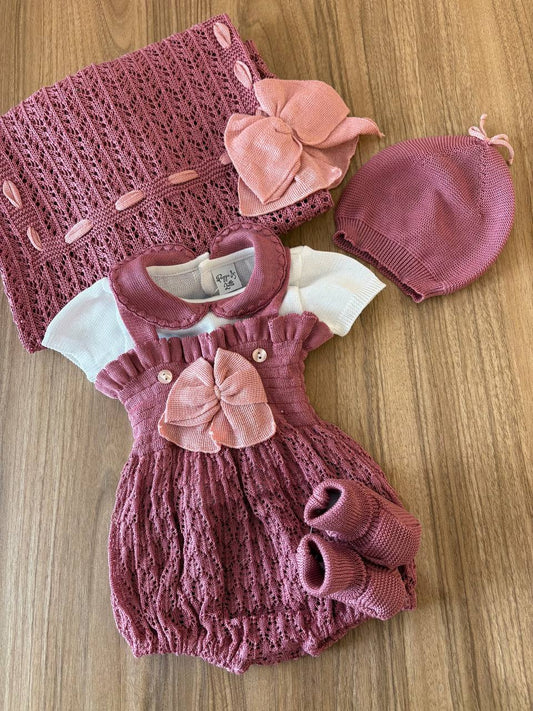 Coordinato nascita ROSATO PAPPA&LATTE