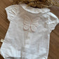 PAGLIACCETTO BUTTERFLY BIANCO E ROSA BABY GI