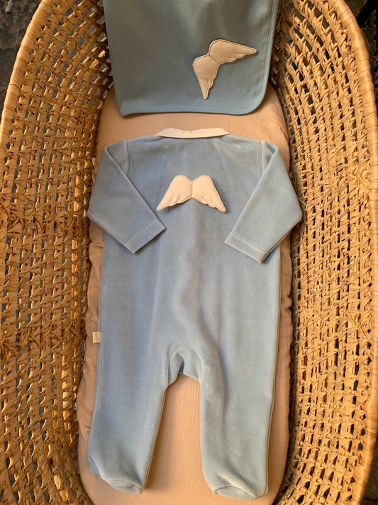 Tutina ciniglia ALI CELESTE BABY GI