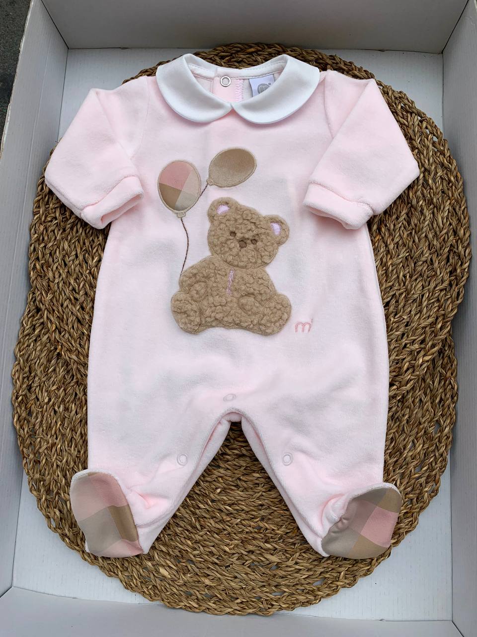 Tutina TEDDY ROSA/TABACCO MARLÙ
