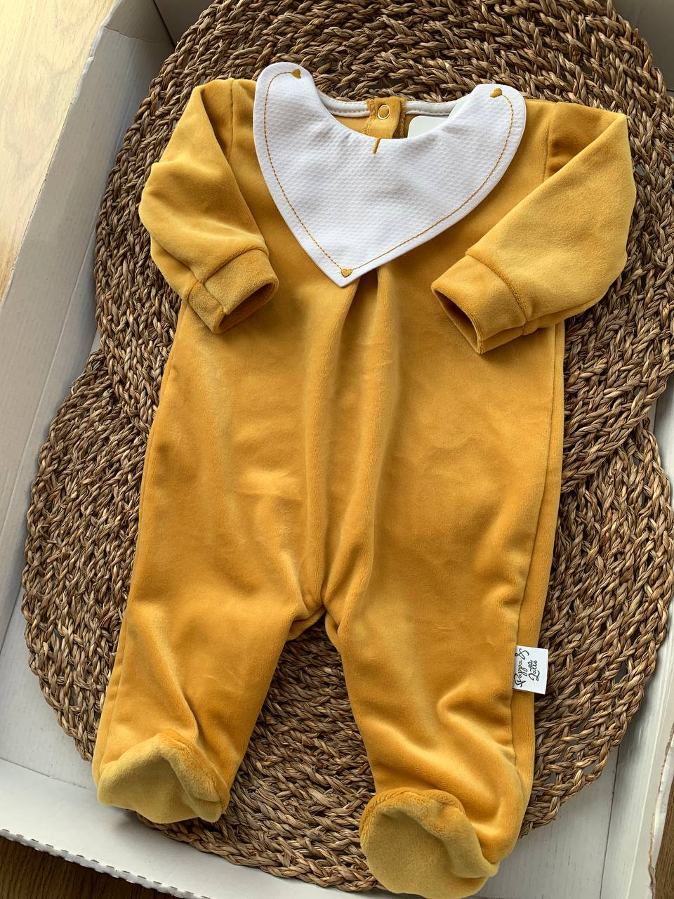 Tutina ciniglia Cuore OCRA PAPPA & LATTE