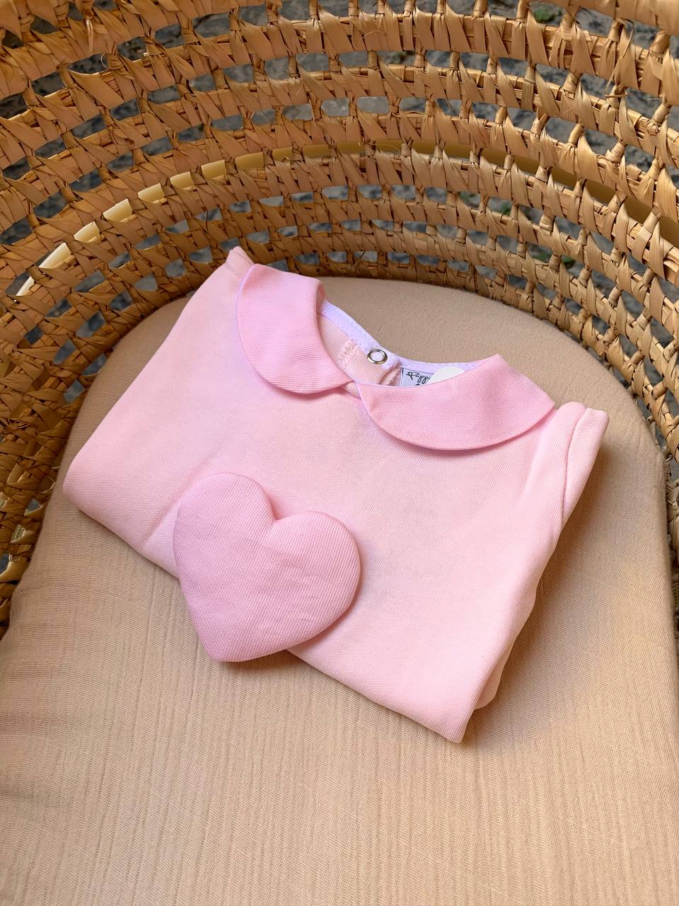 Tutina Cuore Rosa Pappa & Latte