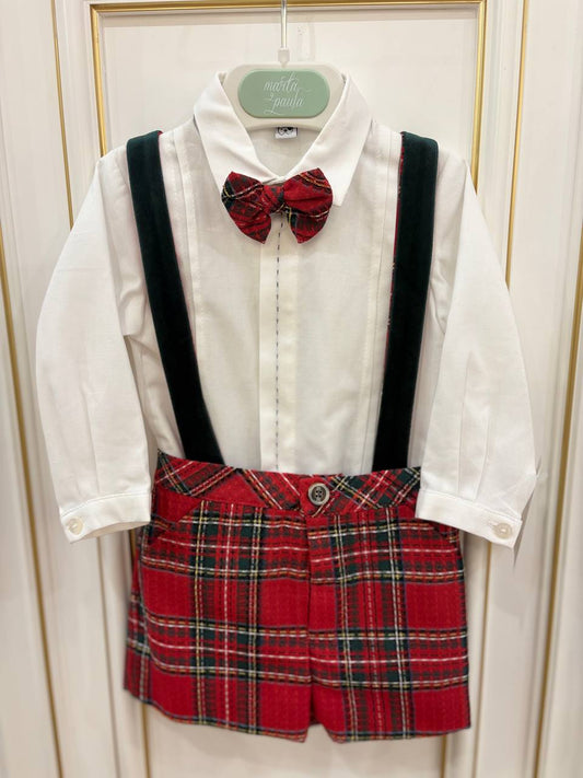 Completo GENTLEMAN TARTAN MARTA Y PAULA