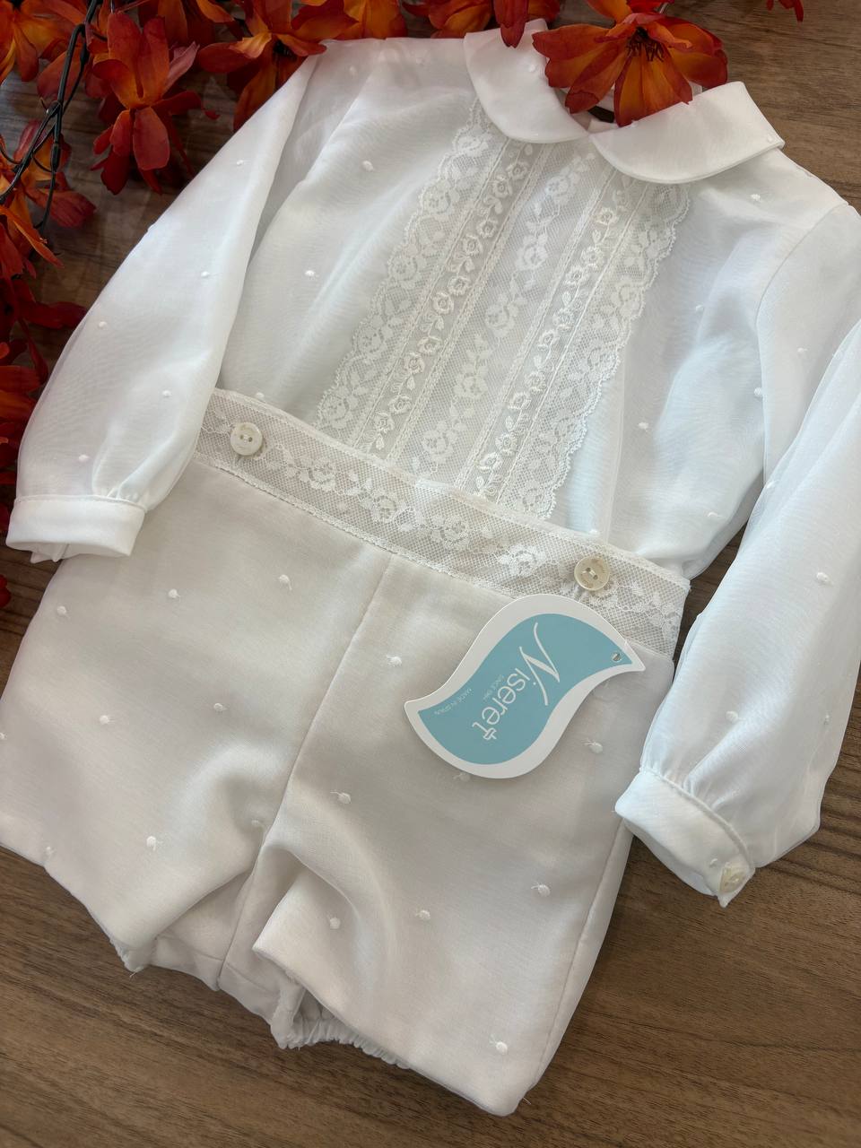 Abito Battesimale BEIGE PURA RAFFINATEZZA NISERET