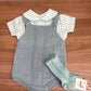 PAGLIACCETTO A RIGHE VERDE SALVIA BABY FASHION