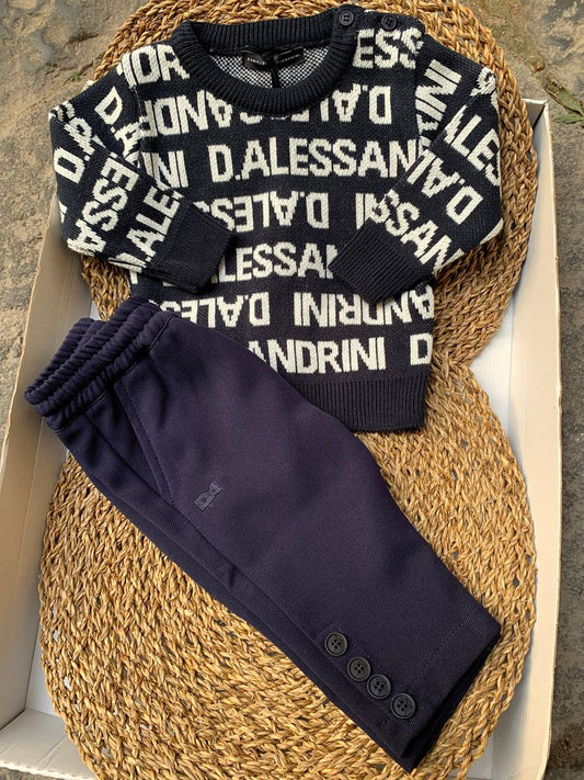 Completo MAGLIONCINO E PANTALONE DANIELE ALESSANDRINI