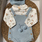 Pagliaccetto SAFARI azzurro polvere BABY FASHION