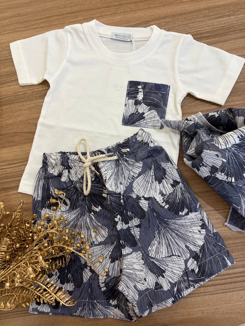 COSTUME T-SHIRT E BANDANA EMANUEL PRIS