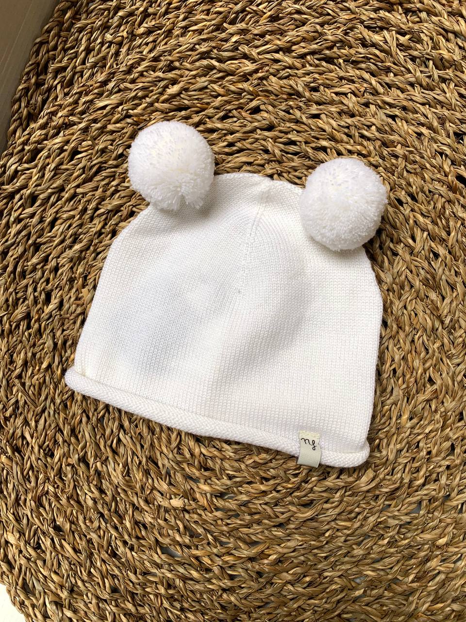 Cappellino POMPON ECRÙ NANNAFRUFRÙ